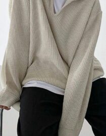Slouchy Fine Cardigan – คาร์ดิแกนทรงหลวมผ้าบางเบา