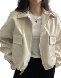 Minimal Utility Jacket – แจ็คเก็ตมินิมอลกระเป๋าปะ